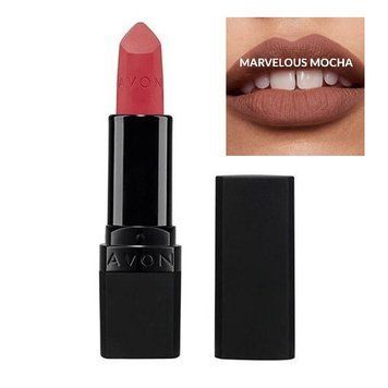 Avon Увлажняющая матовая губа "Ультра", 3.6 г. (Marvelous Mocha / Нежный мокко) 1551061 фото