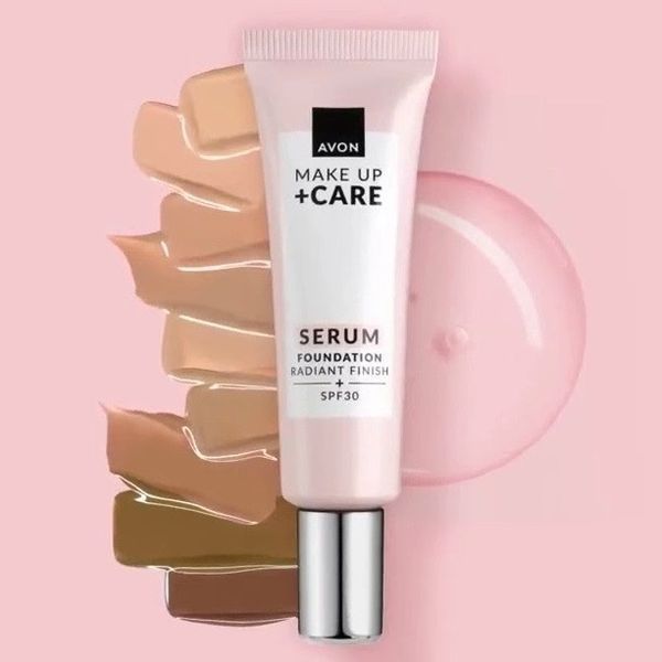 Avon Сияющий тональный крем-сыворотка для лица SPF30, 30мл 215P (Ivory / Слоновая кость) 1550760 фото
