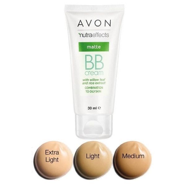 ВВ-крем Avon Матирующий SPF 15 Светлый /Light 30 мл бб крем для жирной кожи матирующий тональный крем 1339890 фото