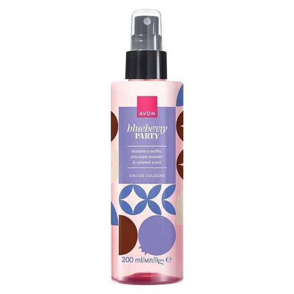 Парфюмированный спрей для тела Avon EDC Blueberry Party, 200 мл 1566581 фото