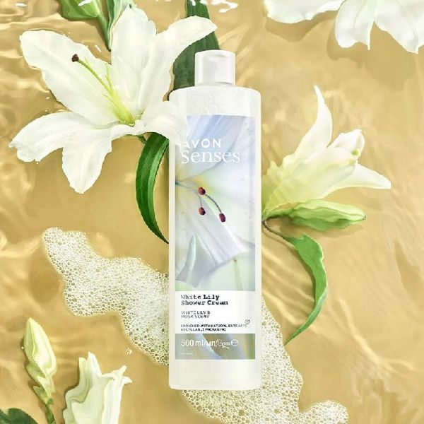 Avon Крем-гель для душа &laquo;Белая лилия&raquo;, 500 мл 1502228 фото