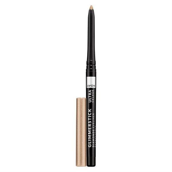Мерцающий карандаш для глаз Avon , 0.35 г (Черна безодня / Black Bijoux) 1475350 фото