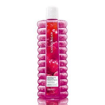 Avon Пена для ванны Малиновое удовольствие ,1000 мл Пена для ванны с фруктовым ароматом Ароматная пена 1463823 фото