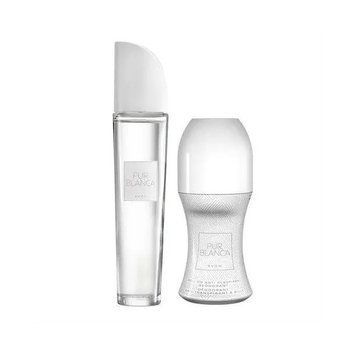 Avon Набір &laquo;Pur Blanca для Неї&raquo; парфум 50 мл + дезодорант з кульковим аплікатором 50 мл 63700 фото