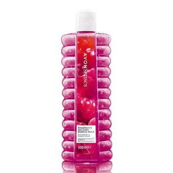 Пена для ванны Avon Малиновое удовольствие 500 мл Пена для ванны с фруктовым ароматом Ароматная пена 1499309 фото