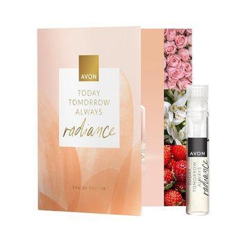 Avon Листівка з пробним зразком парфумної води TTA Radiance, 0.6 мл 1562295 фото