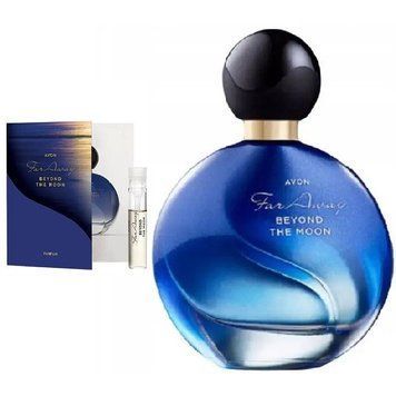 Avon Парфуми Far Away Beyond the Moon для Неї &mdash; листівка з пробним зразком (0.6 мл) 1520465 фото