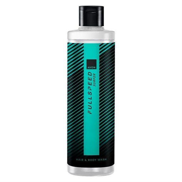 Avon Шампунь &ndash; гель для душа для мужчин Full Speed Surfer, 250 мл 1569615 фото
