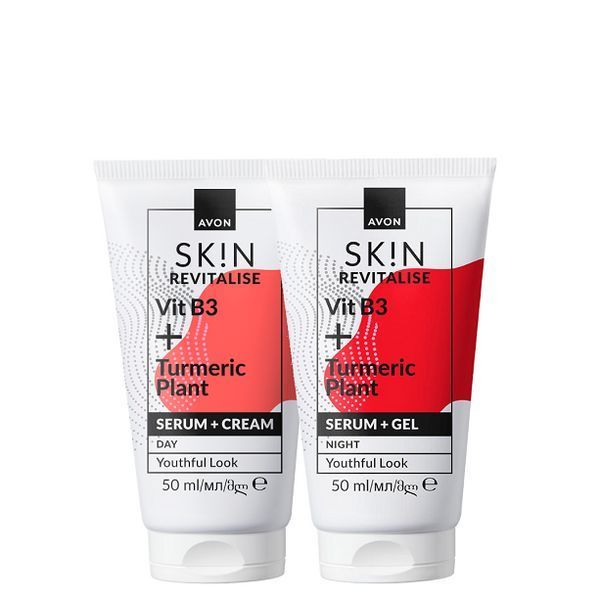 Набор Avon Skin Revitalise из 2-х продуктов, 50 мл + 50 мл 15743160 фото