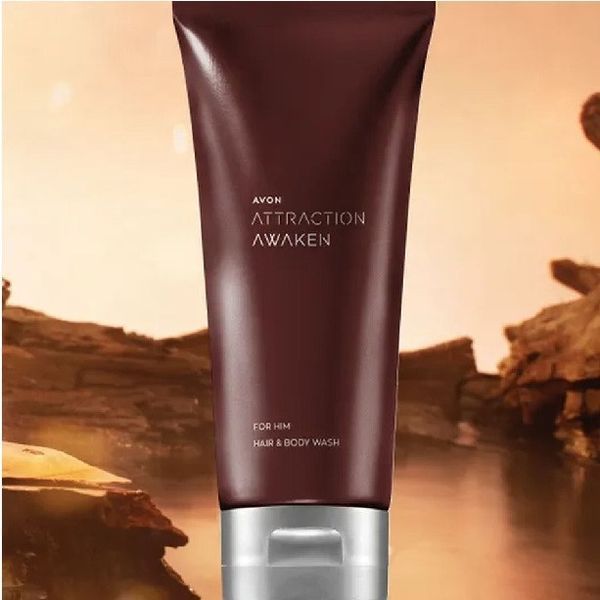 Avon Шампунь-гель для душа Attraction Awaken, 200 мл Мужской гель для душа Ароматный гель для душа 1515960 фото