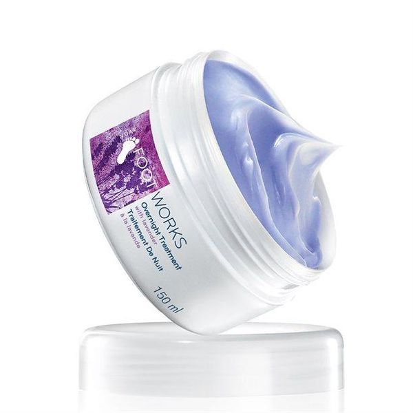 Avon Ухаживающий ночной крем для ног с экстрактом лаванды,150 мл 1498602 фото