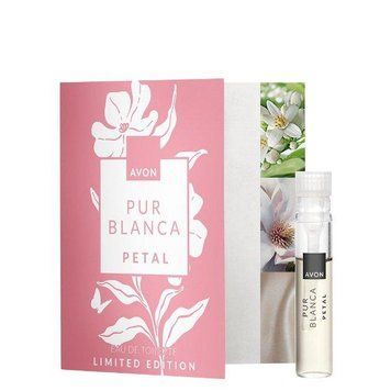 Avon Туалетна вода Pur Blanca Petal пробний зразок 0.6 мл 1575858 фото