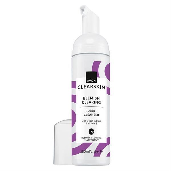 Avon Очищающая кислородная пенка для лица с экстрактом пшеницы и витамином Е &laquo;Для проблемной кожи&raquo;, 150 мл 1397866 фото