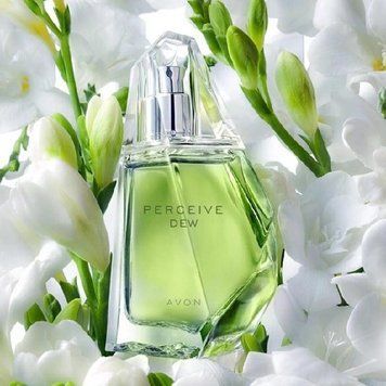 Туалетна вода Avon Perceive Dew 50 мл Свіжа туалетна вода для дівчат Цитрусово-морський аромат 1419764 фото