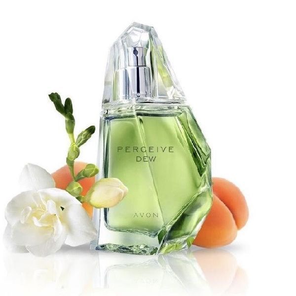 Туалетна вода Avon Perceive Dew 50 мл Свіжа туалетна вода для дівчат Цитрусово-морський аромат 1419764 фото