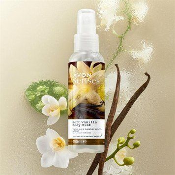 Avon Освежающий лосьон-спрей для тела &laquo;Нежная ваниль&raquo; 100 мл 1460145 фото
