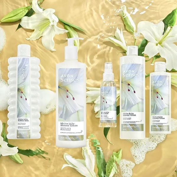 Avon Крем-гель для душа &laquo;Белая лилия&raquo; (720 мл) 1527146 фото