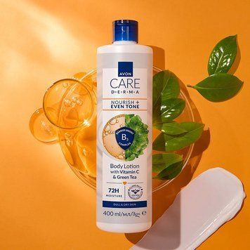 Avon Care D.E.R.M.A Лосьон для тела &laquo;Питание и ровный тон&raquo;, 400 мл 1569858 фото