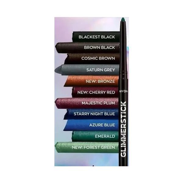 Avon Карандаш для глаз , 0,28 г (Blackest Black/ Черный) стойкий карандаш для глаз карандаш для межреснички 1475349 фото