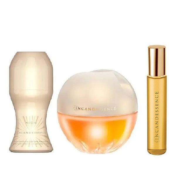 Avon Парфюмно-косметический набор &laquo;Incandessence для Нее&raquo; 50 мл парфюм+50 мл шариковый дезодорант+10 мл парфюм 266400 фото