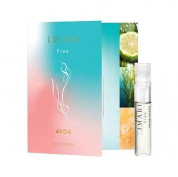 Avon Листівка з пробним зразком Туалетная вода Imari Free для Нее 0.6 мл 1561677 фото