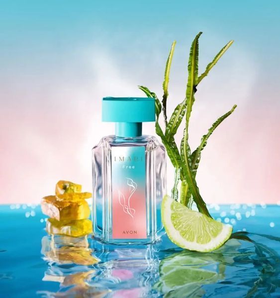 Avon Листівка з пробним зразком Туалетная вода Imari Free для Нее 0.6 мл 1561677 фото