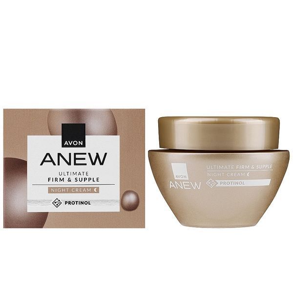 Avon +45 Ночной крем для лица &laquo;Упругость и эластичность&raquo;, 50 мл 1540735 фото