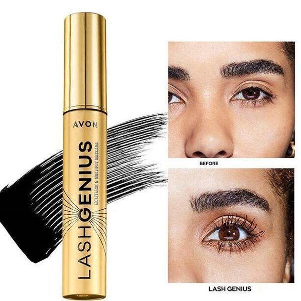 Avon Туш для вій Бездоганні вії, 10 мл (Чорніше Чорного / Blackest Black) туш для об'єму вій Оновлений дизайн 1504481 фото