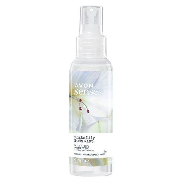Avon Освежающий лосьон-спрей для тела &laquo;Белая лилия&raquo;,100мл 1511095 фото