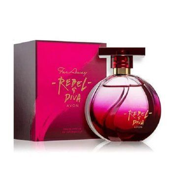 Avon Парфумерна вода Far Away Rebel&Diva, 50 мл Парфумерна вода для жінок Жіночий солодкуватий аромат 1328330 фото