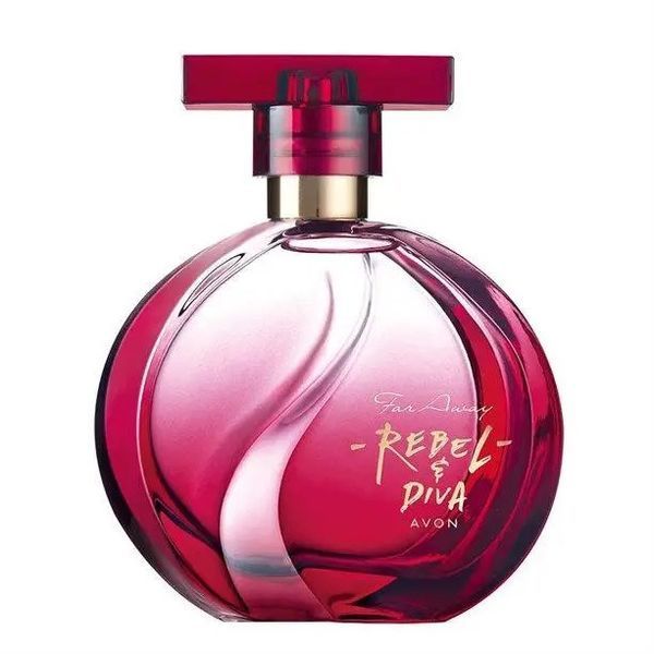 Avon Парфумерна вода Far Away Rebel&Diva, 50 мл Парфумерна вода для жінок Жіночий солодкуватий аромат 1328330 фото