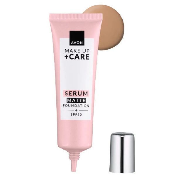 Avon Матирующий тональный крем-сыворотка для лица SPF 30, 30мл 230N (Creamy Natural / Кремовый натуральный) 1558182 фото