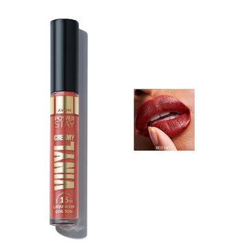 Avon Жидкая губная помада &laquo;Соковитой блеск&raquo;, Avon 6 мл (Красный горячий/Red Hot) 1540324 фото
