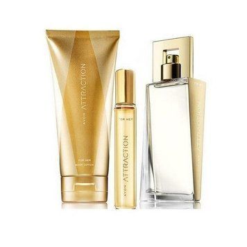 Avon Парфюмерный набор &laquo;Attraction для Нее&raquo; 50 мл + 10 мл + 125 мл 1456891 фото