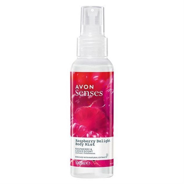 Avon Освежающий лосьон-спрей для тела &laquo;Малиновое удовольствие&raquo; 100 мл. 1460117 фото