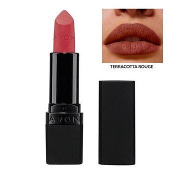 Avon Увлажняющая матовая губа "Ультра", 3.6 г. (Terracotta Rouge / Базовый терракотовый) 1528635 фото